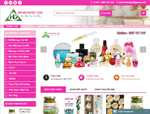 Tablet Screenshot of miumiushop.com